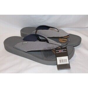 Hey‎ Dude Sandals Men's Milo Flop Flop Flop Lightweight Grey NIB SZ 15